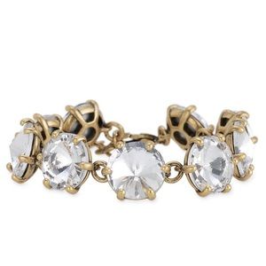 Stella & Dot gold and white Amelie bracelet